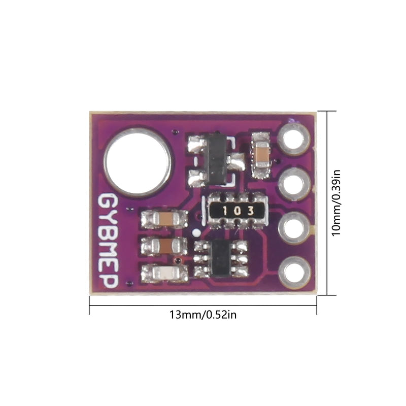 [Australia - AusPower] - 6PCS BMP280-5V Atmospheric Pressure Sensor Temperature Humidity Sensor Modules (BMP280 5V) 