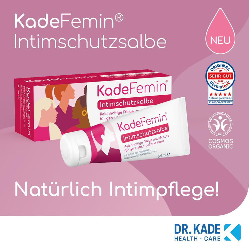 Intimate Protection Ointment for Irritated Dry Skin 50ml | Moisturising care, strengthens the natural skin barrier, organic plant oils, Cosmos Organic certified, vegan 50 ml
