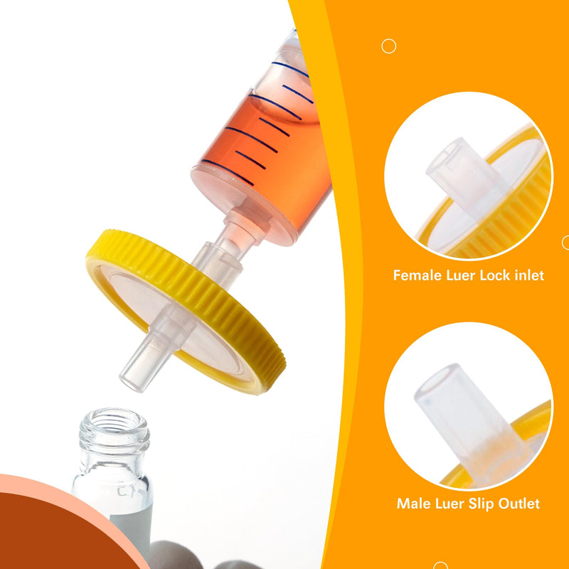 Spuit Filters Nylon 25mm Diameter 0.45um Pore Size niet steriel Pack