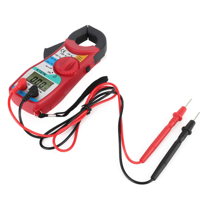 [Australia - AusPower] - Joyzan Digital Clamp Meter, Amp Voltage Multimeter Auto Ranging AC DC Measures Current Tester Continuity Temperature Capacitance Resistance Diodes Non Contact Detection Alligator Clips Electrican 
