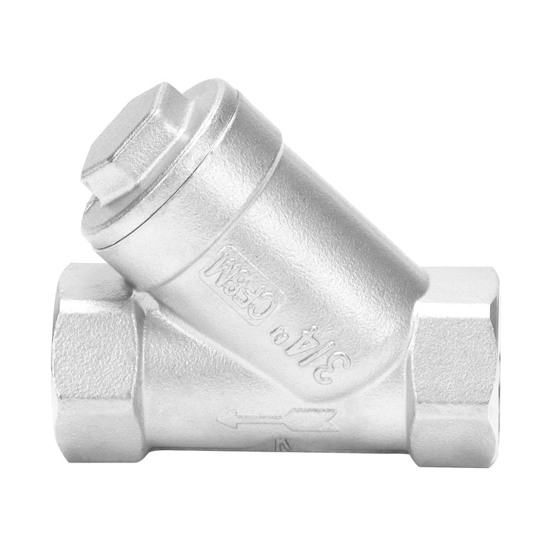 [Australia - AusPower] - 3/4 Inch Wye Strainer 100 Mesh Screen Filter Valve - 800 WOG SUS316 CF8M 3/4 Inch 