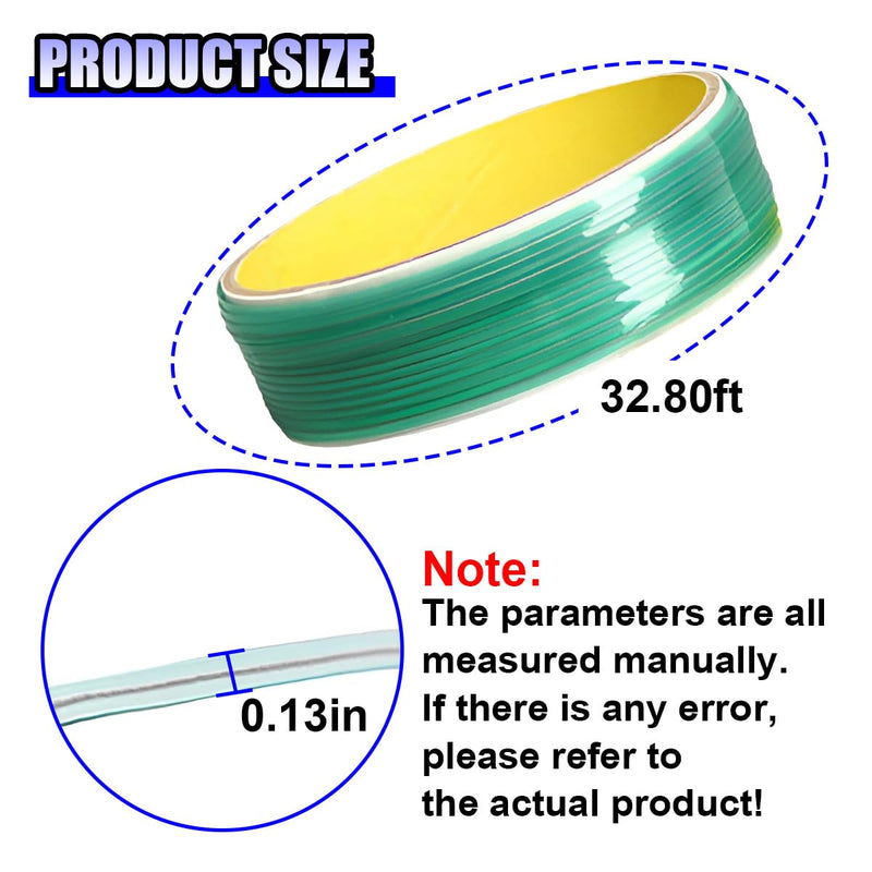YoRise Car Vinyl Wrap Cutting Tape Roll, 32.8FT/10M Finish Line Tape Car Film Cut Tool, Knifeless Edge Detailer Wrap Tool, Car Exterior Graphic Decal Accessories for Cars/Motorcycles/Boats (32FT-10M) 32FT-10M