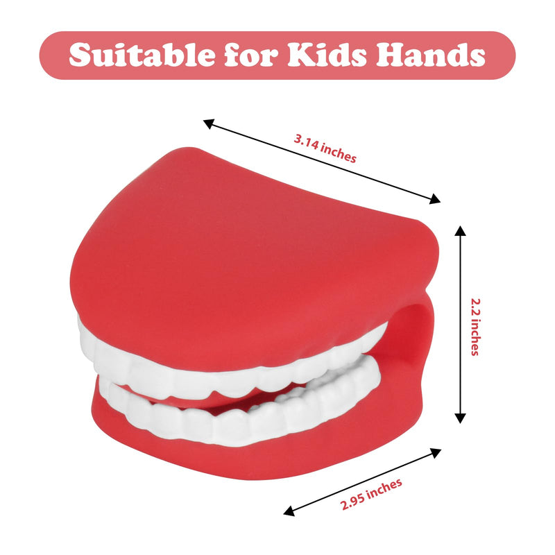 [Australia - AusPower] - Ultrassist Mini Mouth Finger Puppet with Tongue for Kids, Mouth Hand Puppet for Speech Therapy, Mouth Oral Motor Hand Puppet 