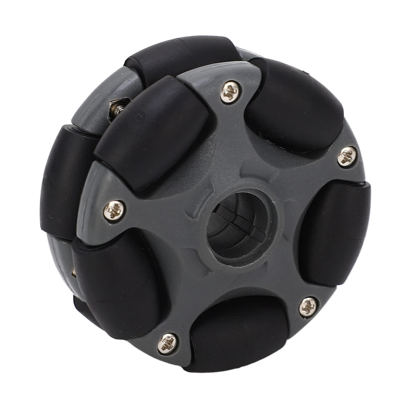 [Australia - AusPower] - Jeanoko 1PCS 58mm Plastic Omni Wheel with Sturdy Structure, Omni Directional Wheel, Excellent Load Lateral Maneuverability Omni Wheel for Maintain,Omni-direction Roller Replacement 
