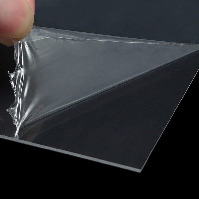 [Australia - AusPower] - Dental Splint 1.0/1.5/2.0mm Thermoforming Material Sheet Oral Denture Model Mold Slice For Vacuum Forming Soft Hard 5''x5'' (Soft Film 1.0 20Pcs) Soft Film 1.0 20Pcs 