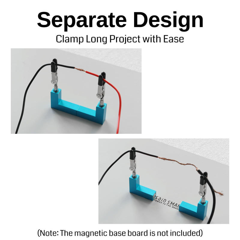 Magnetic Soldering Aids by SainSmart | Strong magnetic and flexible separate design, welding tool set for electric wire components