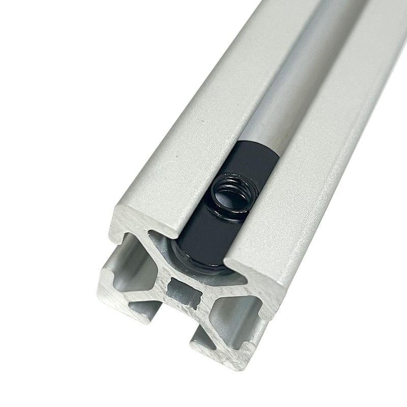 [Australia - AusPower] - Xadnitu 1/4"-20 Threaded Centered Slide in Economy T Nuts, T Nuts Accessory Hardware Nuts for 10 Series Aluminum Extrusion Profiles Rail 25 