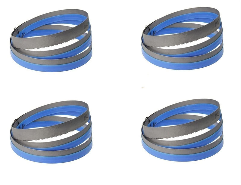 [Australia - AusPower] - Pack of 4 Bandsaw Blade, Wood Band Saw Blade, Band Saw Blades 1425 x 6.35 x 0.35 mm, 14 zpz Saw Blade, Saw Bandsaw Bands, Saw Bands, Saw Bands, Saw Bands, Saw Bands, Saw Bands 14zpz 