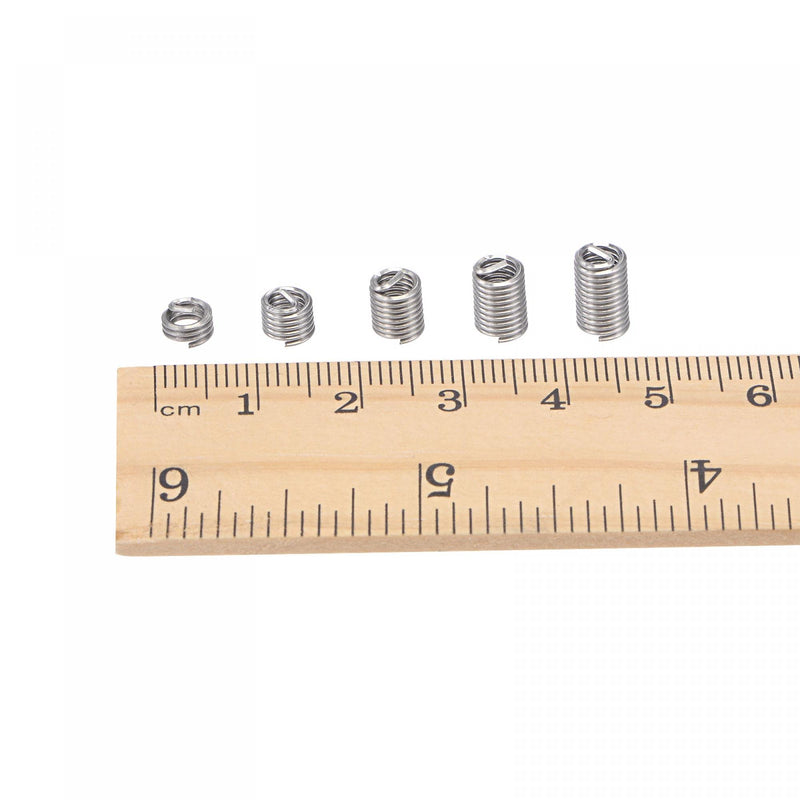 [Australia - AusPower] - uxcell Wire Thread Inserts 8-32 UNC 1.5D 304 Stainless Steel Helical Type Coiled Wire Screw Repair Threaded Sleeve Steel Sheath 10pcs 