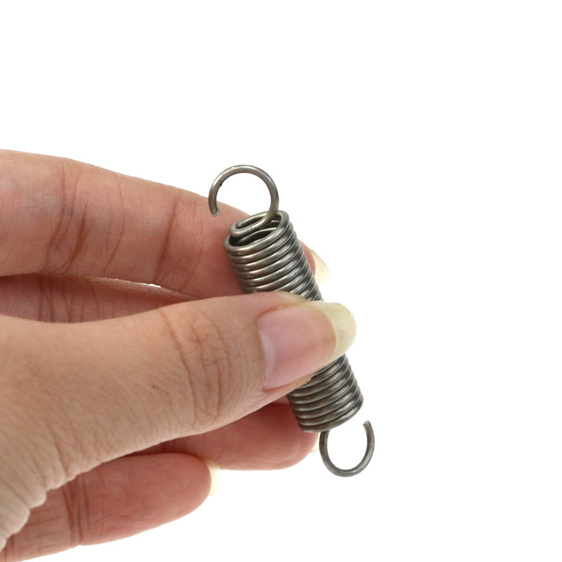 [Australia - AusPower] - Double Hook Extension Spring,0.4 Inch(10 mm) Diameter,Length 2 Inch(30 mm) 2 Inch / 50 mm 