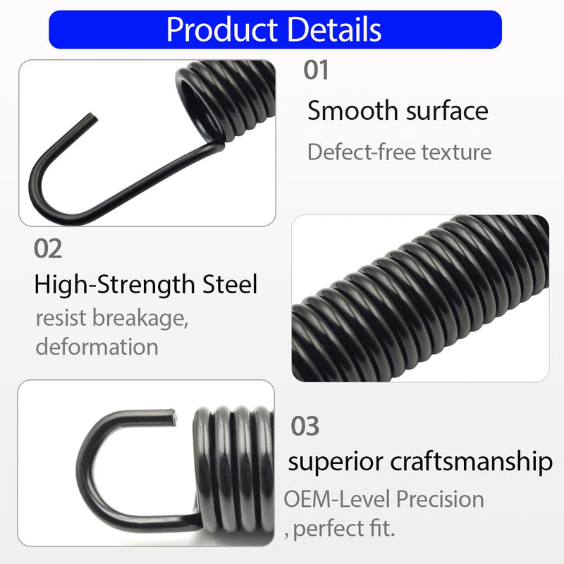 [Australia - AusPower] - 08300020 Extension Spring - Compatible with Ariens Gravely ZT XL/ZT/Zoom XL/HVZ, EverRide Yellow Jacket, Great Dane Zero-Turn Mower 