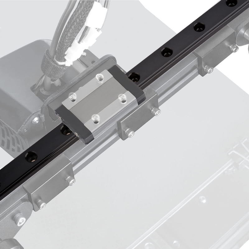 [Australia - AusPower] - MGN12H 600mm Linear Rail 23.62'' with MGN12H Steel Carriage Block for DIY 3D Printer and Machines Rail + MGN12H Carriage block 