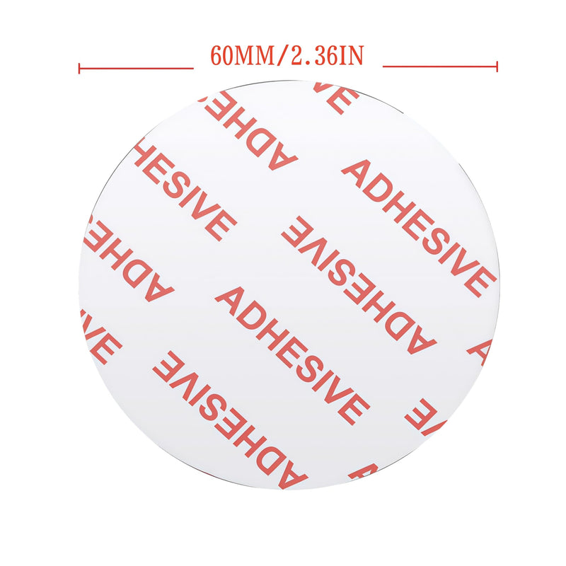 Traceless Super Sticky Gel Pads Remove Washable Reusable Design Anti-Slip Double Sided Gripping Pads Transparent for Home Office Cell Phone Glass Photo Holder (10PACK) 10PACK