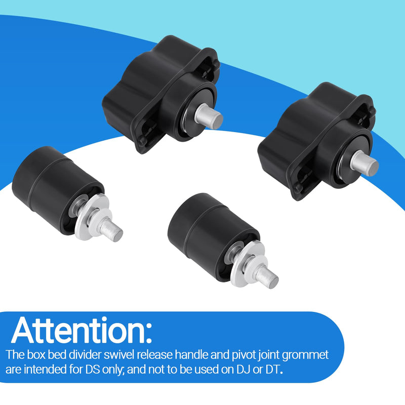 [Australia - AusPower] - CULMKARI Box Handle and Grommet Kit Fits for Dodge RAM 2009-2019 1500 2500 3500 68054996AA 68054997AB 