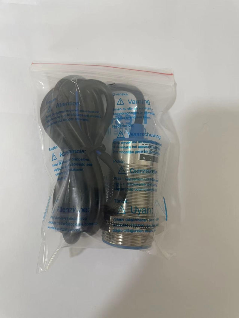[Australia - AusPower] - Heschen M30 Capacitive Proximity Sensor Switch Shield Type LJC30A3-10-Z/AY Detection 1-10mm 10-30VDC 200mA PNP Normally Closed(NC) 3 Wires 