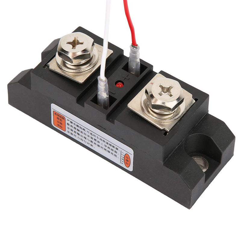 200A Industrial Solid State Relay, High Switching Speed Noiseless Industrial Solid State Relay Relay DC Control AC SSR Anti Vibration for Petrochemical Equipment
