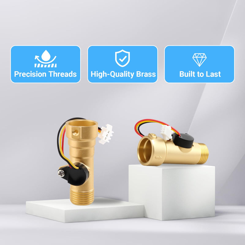 Water Flow Sensor Fit for Girard Gas GSWH-2 Tankless Water Heater, Water Heater Water Flow Sensor, Replace 2GWH-24 2022107584