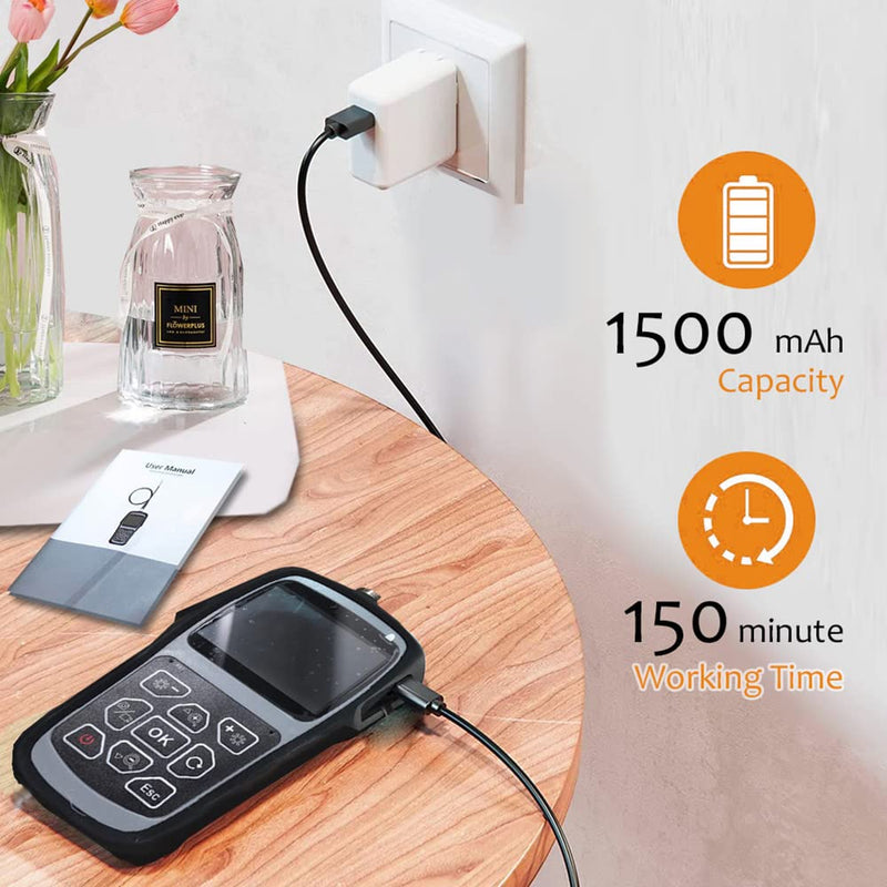 [Australia - AusPower] - Aokiinn HD Digital Articulating Endoscope | 1280 x 720 Resolution Camera | 1 Meter Pipe | 3.5” IPS Screen | 3-Step Zoom in | 180° Screen Rotation | IP67 Waterproof LED Light Inspection Borescope 