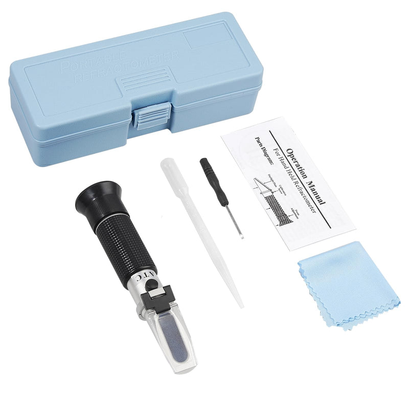 [Australia - AusPower] - Milk Refractometer with ATC Milk Testing Equipment Easy to Test Milk Scale Range 0-20% 