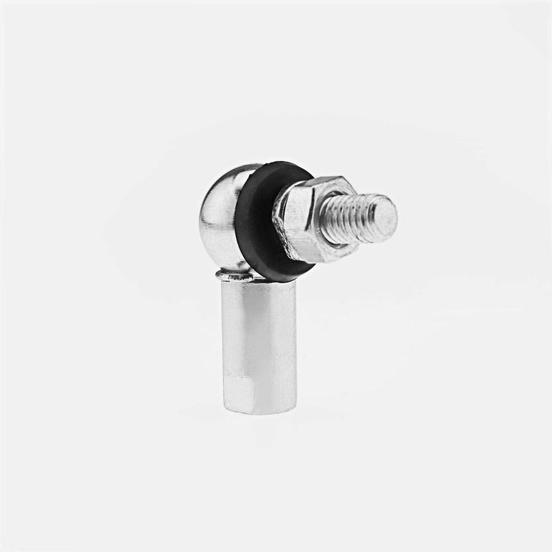 [Australia - AusPower] - 4Pcs Angle Linkage Ball Joint Kit, with Spring Clip Dust Seal CS DIN 71802 Gear Linkage Replacements M10 (RH) 