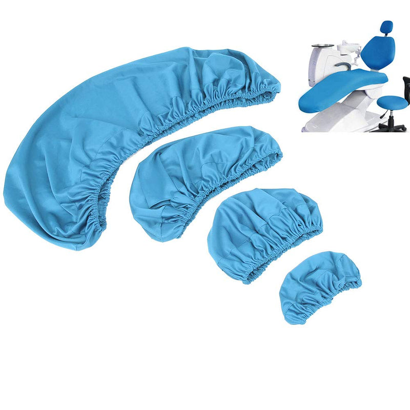 [Australia - AusPower] - Full Chair Cover, High Elastic Chair Cover Set Washable Cushion Headrest Protector Kit with Complete Headrest Kit for Clinics 