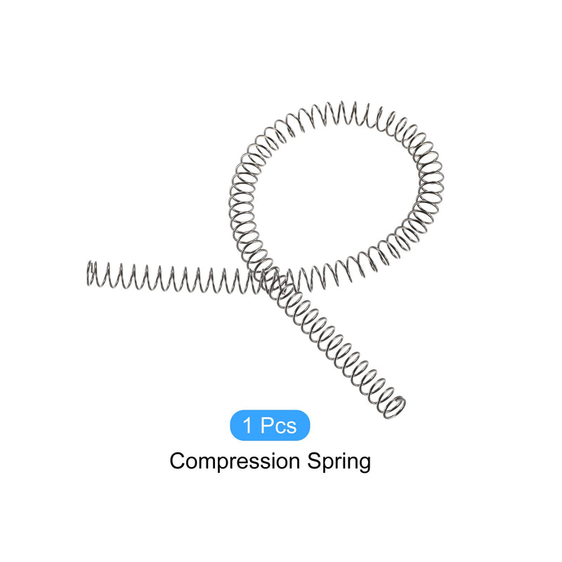 [Australia - AusPower] - Compression Springs (0.8x8mm OD,305mm Free Length) 304 Stainless Steel Extension Spring - for Shop Home Repairs, DIY Projects, Silver Tone 0.8x8mmx305mm 