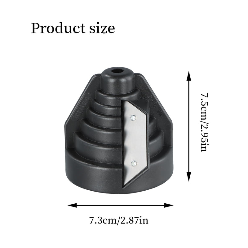 [Australia - AusPower] - Plastic Pipe Chamfer Tool, Pipe Deburring Tool for 20-63 mm Plastic Pipes, High Performance Pipe Cutter, PE Pipe Sharpener, for PVC, PP, PE Pipes 