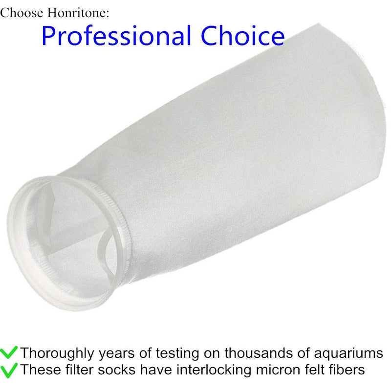 [Australia - AusPower] - 7 Inch Ring by 32 Inch Long Felt Filter Sock Bags 1 Micron - Industry,Chemical, Water Liquid Filters -1Pack (1 Micron) 