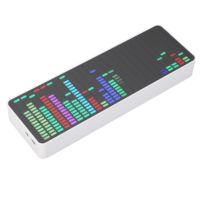 [Australia - AusPower] - Audio Spectrum Analyzer Display, Music Voice Rhythm Spectrum Display, with 20 Spectrum Display Modes, 4 Clock Display Modes and 2 Way Alarm Functions 