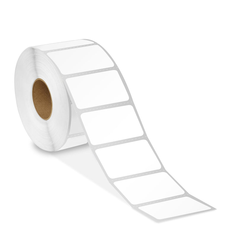[Australia - AusPower] - Spartan Industrial - 1 1/2" X 1" Direct Thermal Labels (10 Rolls, 1300/Roll) Barcode Labels Compatible with Rollo, Zebra, and Other Desktop Label Printers 1.5" X 1" 10 Count 