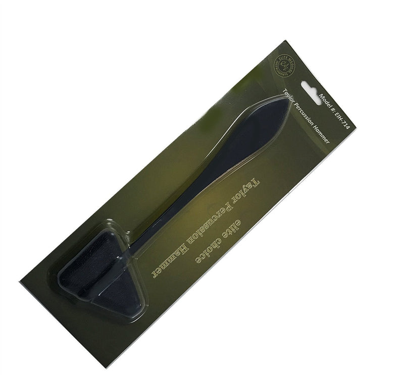 [Australia - AusPower] - EMI Deluxe Taylor Percussion Reflex Hammer - Tactical Stealth Black - Neurological Reflex Testing Tool for Doctors, Nurses, and Physical Therapists 