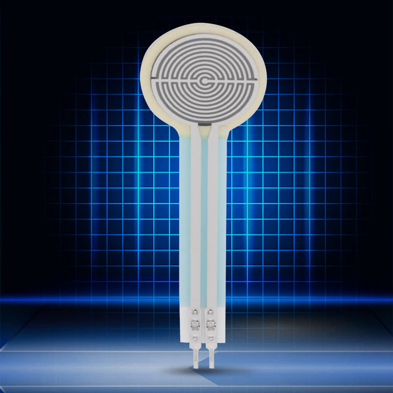 [Australia - AusPower] - FSR402 Thin Film Pressure Sensor, Force Sensor, Resistor Force Sensitive Long Tail 0-10 kg for 1.27 cm / 0.5 Diameter 