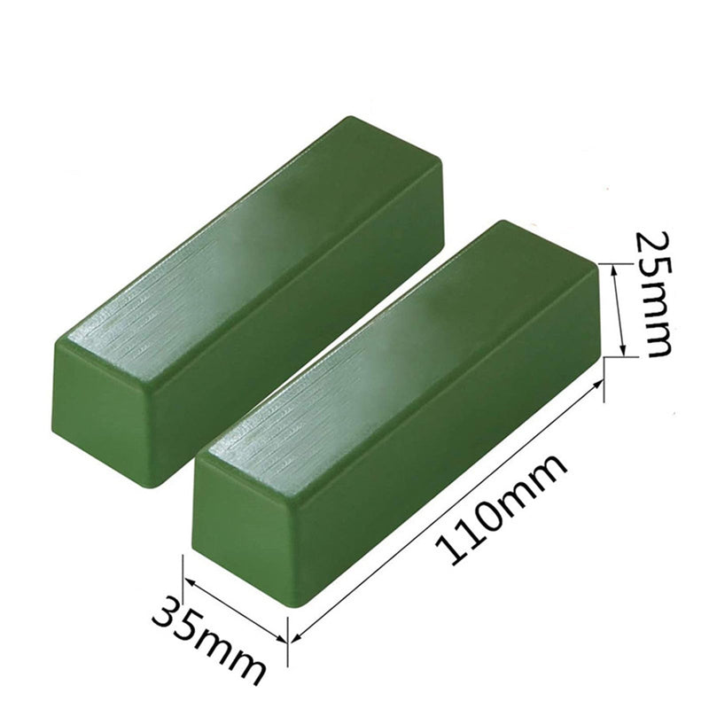 [Australia - AusPower] - Green Polishing Paste, Polishing Paste Metal, Polishing Paste Set, Wood Carving Tools Scraper Paste, Multifunctional Abrasive Polish, Abrasive Paste Abrasive Paste Polishing Paste Knife Sharpener, 