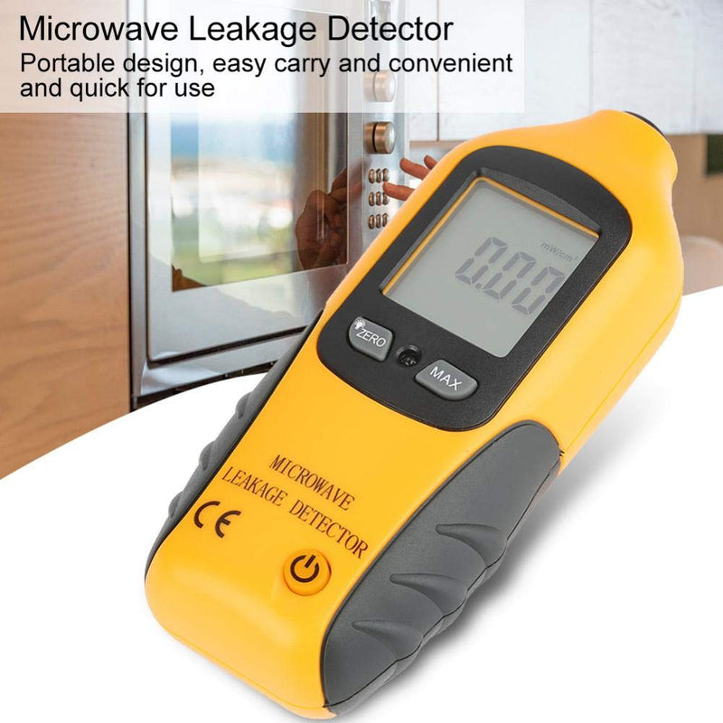 [Australia - AusPower] - Digital Microwave Detector, HT-M2 Digital LCD Display Microwave Leakage Detector High Precision Radiation Meter Tester 