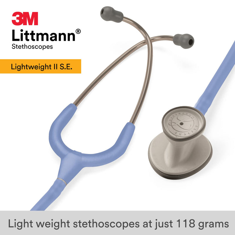 [Australia - AusPower] - 3M Littmann Lightweight II S.E. Stethoscope 2454, 28" Ceil Blue Tube 