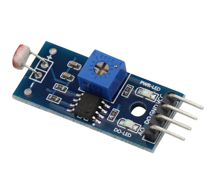 [Australia - AusPower] - 3PCS Photosensitive Sensor Module Digital Light Intensity Detection Light Sensor Photosensitive diode Photoresistor Module 4pins DC 3.3-5V LM393 Comparator 