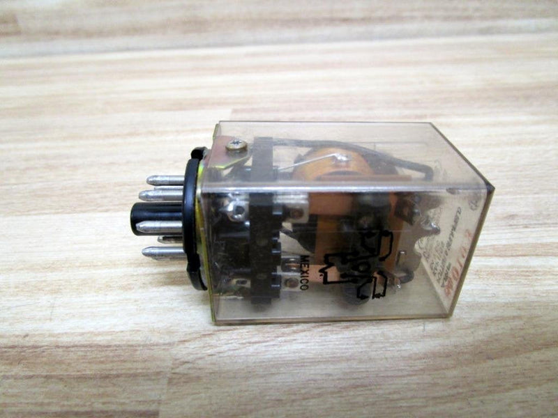 TE CONNECTIVITY/POTTER & BRUMFIELD KRPA-11AG-120 Power Relay, DPDT, 120VAC, 10A, Plug in