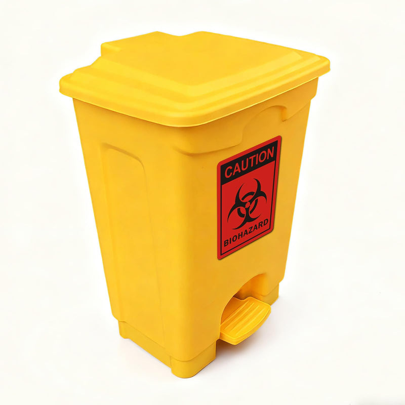 (5 Pack) Biohazard Sign Stickers, 10"X7" Biohazard Labels, Biohazard Warning Sign for Labs, Hospitals and Industrial, Weatherproof, Indoor or Outdoor Use