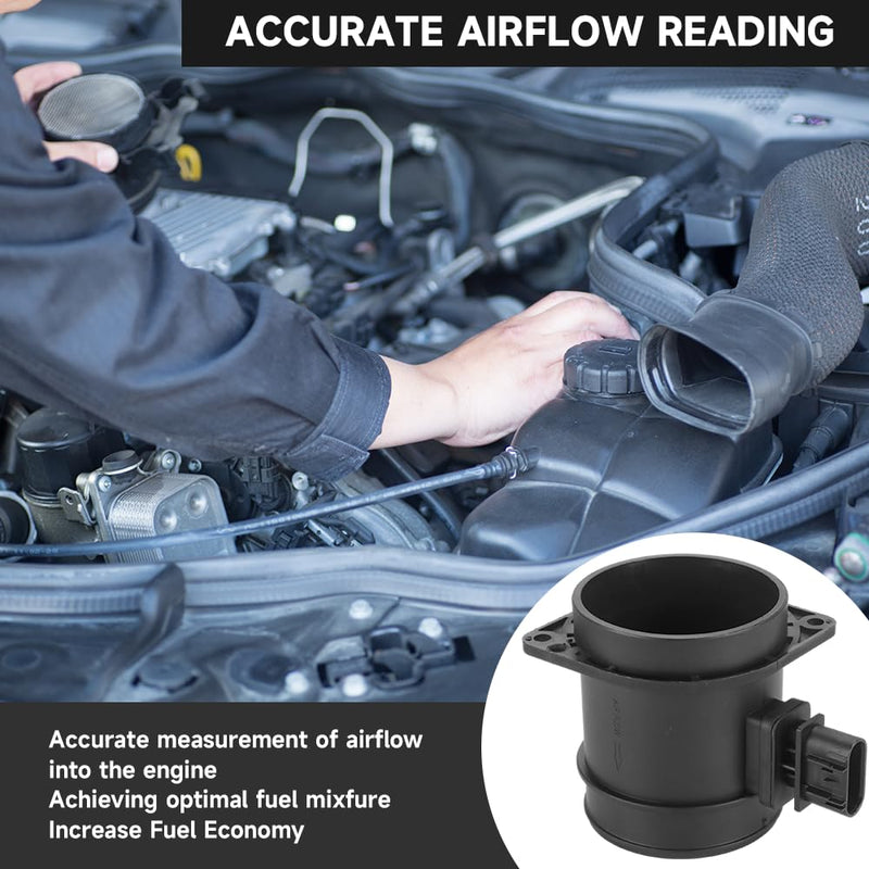 [Australia - AusPower] - Mass Air Flow Sensor Meter Sensor MAF Sensor - Compatible for Buick Enclave 3.6L 2009-2014 for Cadillac CTS 3.6L 2009-2011 for Chevy Traverse 3.6L 2009-2014 - Replace Part 15875837, 19355502 