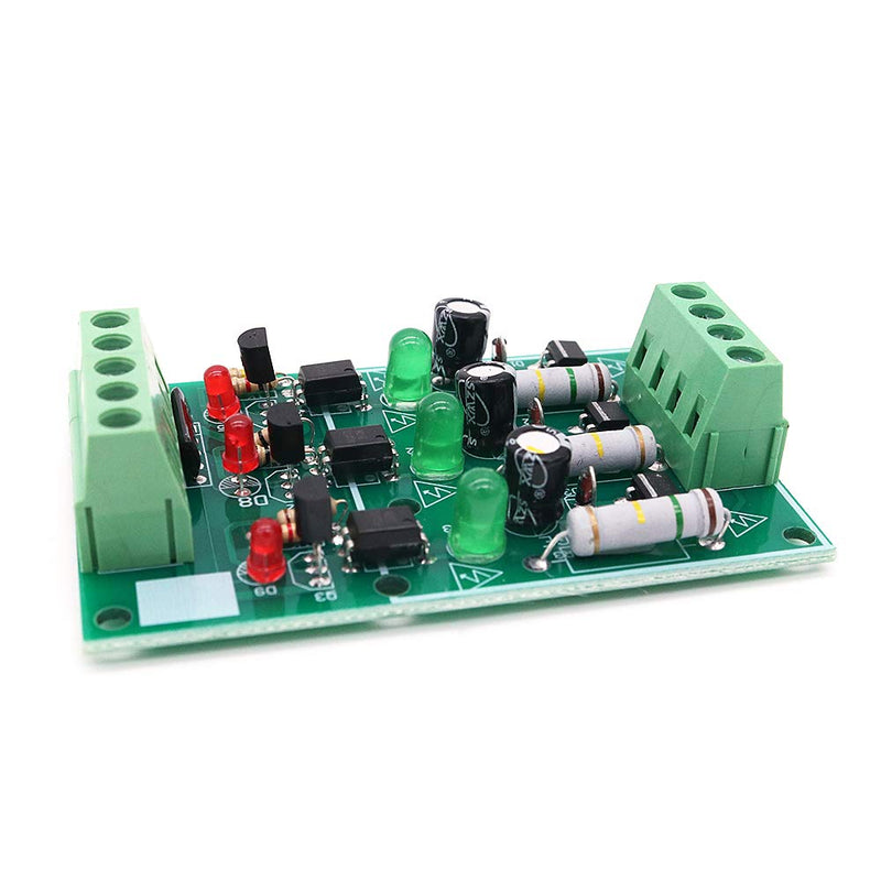 DollaTek 3 Channel Optocoupler Insulation Module AC 220V Insulation Board Test Module without PCB AC Detection Module