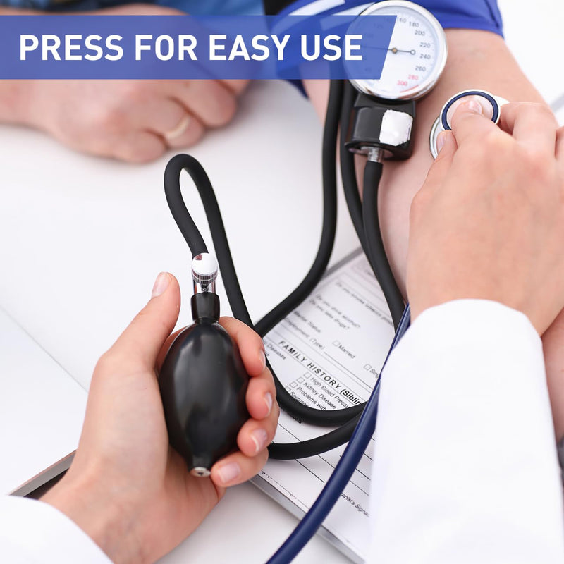 [Australia - AusPower] - Warmhm Bellows with valve, small pump ball for blood pressure measurement, high-quality manual inflation lamp for precise blood pressure controls and reliable use 