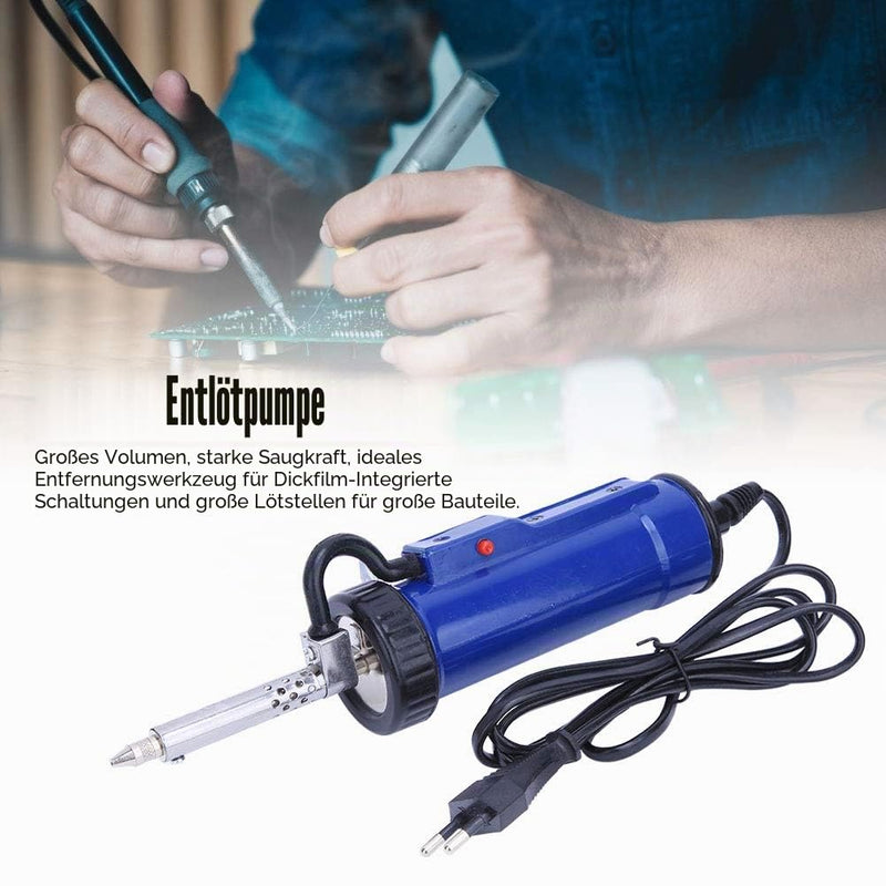 Electric Desoldering Pump, 30W ADT-3 Fully Automatic Soldering Vacuum Desoldering Gun, Industrial Desoldering Suction Pump, Antistatic Desoldering Pump, Desoldering Device for PCB, Circuit Boards, Motherboard Repair