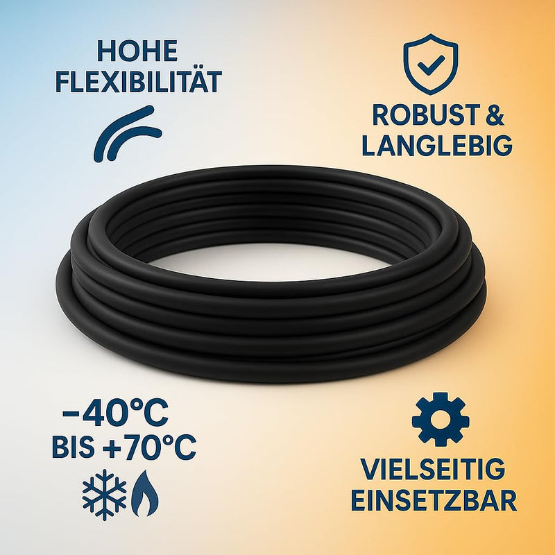[Australia - AusPower] - CusoTec H07V-K 10 mm² Wiring Cable 5 Metres Single Wire Wire Black Brown Grey Blue Green Yellow 