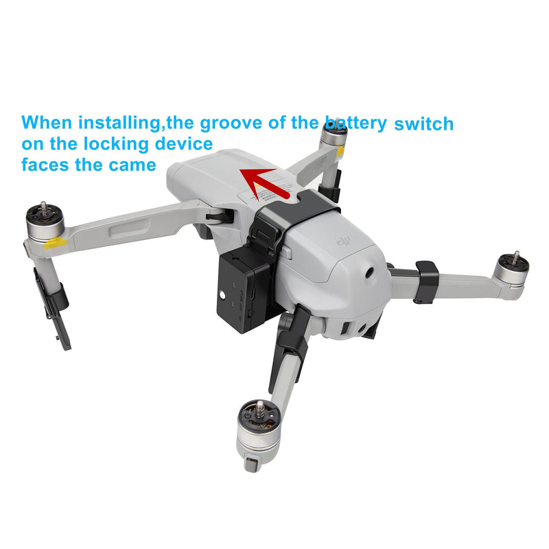[Australia - AusPower] - Hanatora Payload Airdrop Release Drop Device for DJI Air 2S,Mavic Air 2 Drone,Clip Delivery Transport Dropper,Wedding Fishing Bait Search & Rescue Kit Accessories 