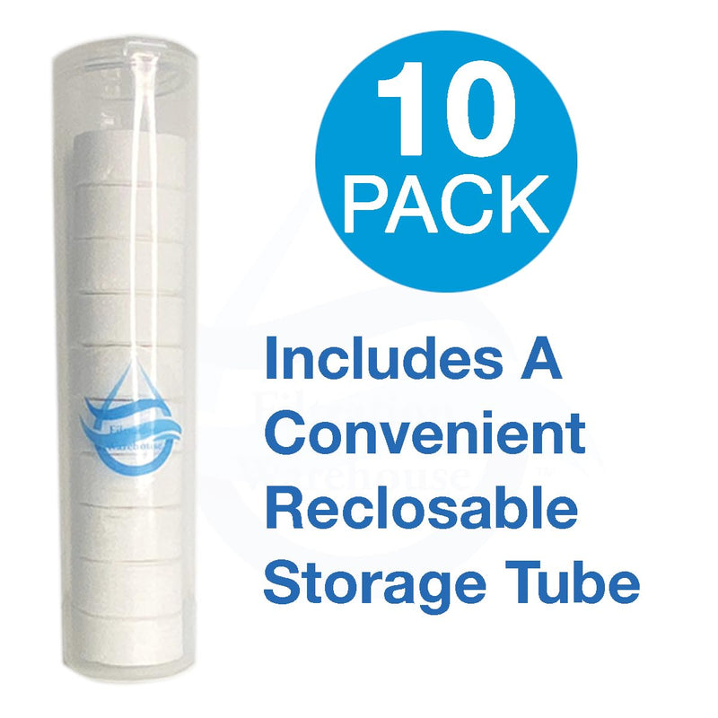 [Australia - AusPower] - Replacement Pads - TEN PACK - For Mechanical Leak Detectors/Water Stop Valves - For Under Sink Reverse Osmosis and Water Filtration Systems 
