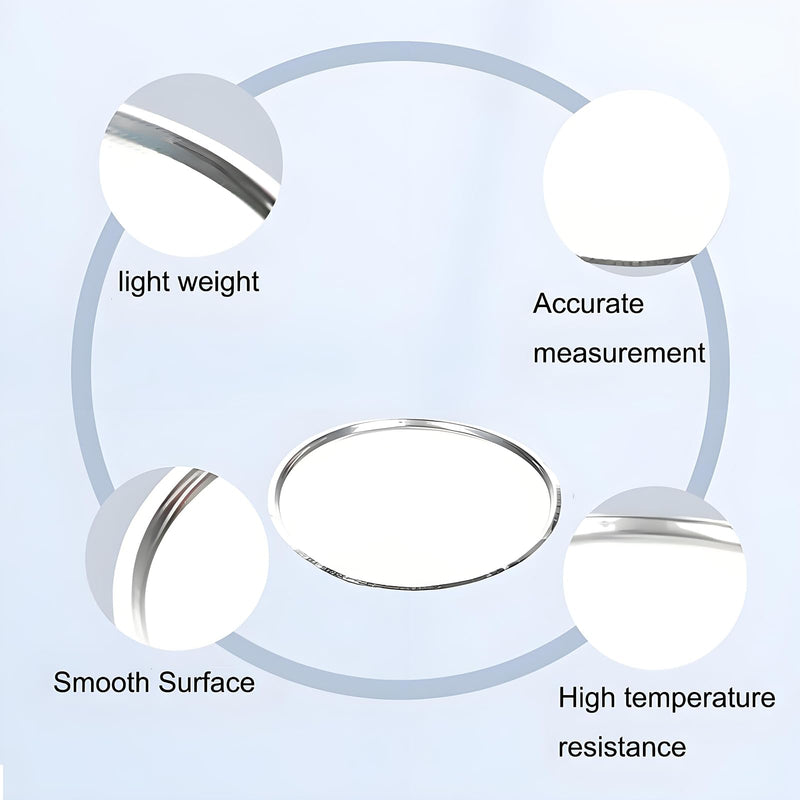 [Australia - AusPower] - Aluminum Sample Pans -90mm Disposable Weighing Dishes for Moisture Analyzer (100 Pack) 100 