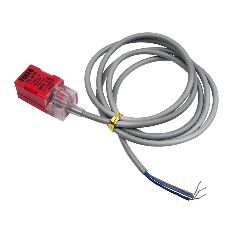 [Australia - AusPower] - 5pcs 5mm PL-05N DC 10-30V NPN NO Square Inductive Proximity Sensor Switch 3-Wire 