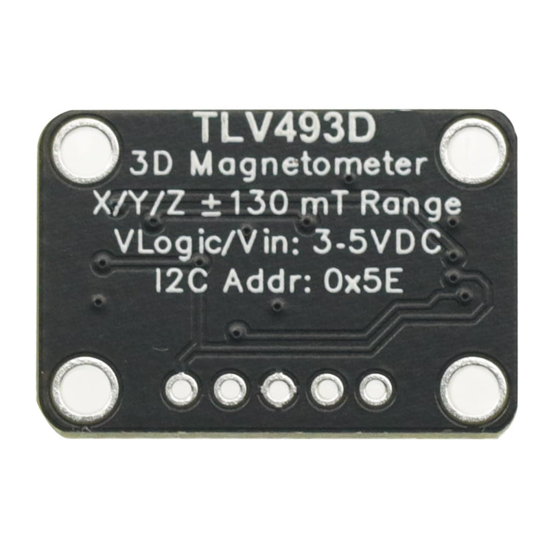 [Australia - AusPower] - TLV493D Triple-Axis Magnetometer Module Sensor DC 3V-5V for Detecting Magnets 