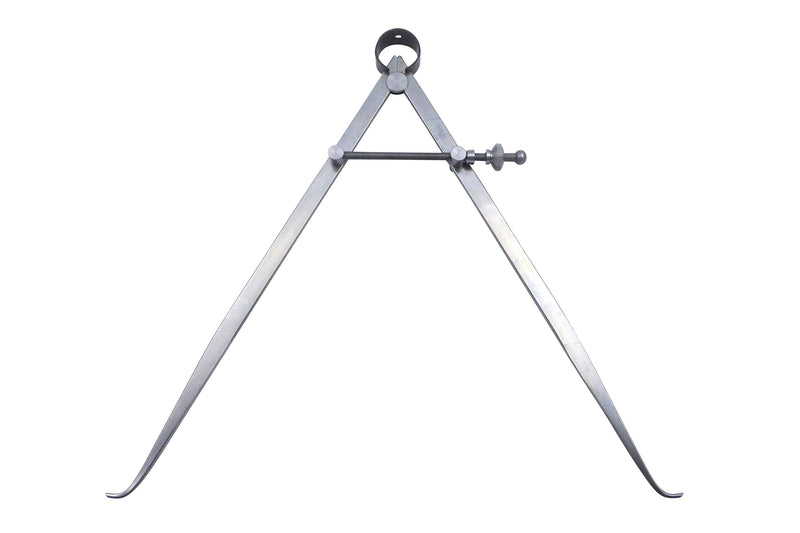 [Australia - AusPower] - Taytools 468082 3 Piece Set Toolmaker's “Yankee” Spring Dividers, Inside ID & Outside OD Calipers, Solid Nut, 0-10.5 Inch / 257 mm Range, Fine Adjustment Mechanism, Flat Leg 