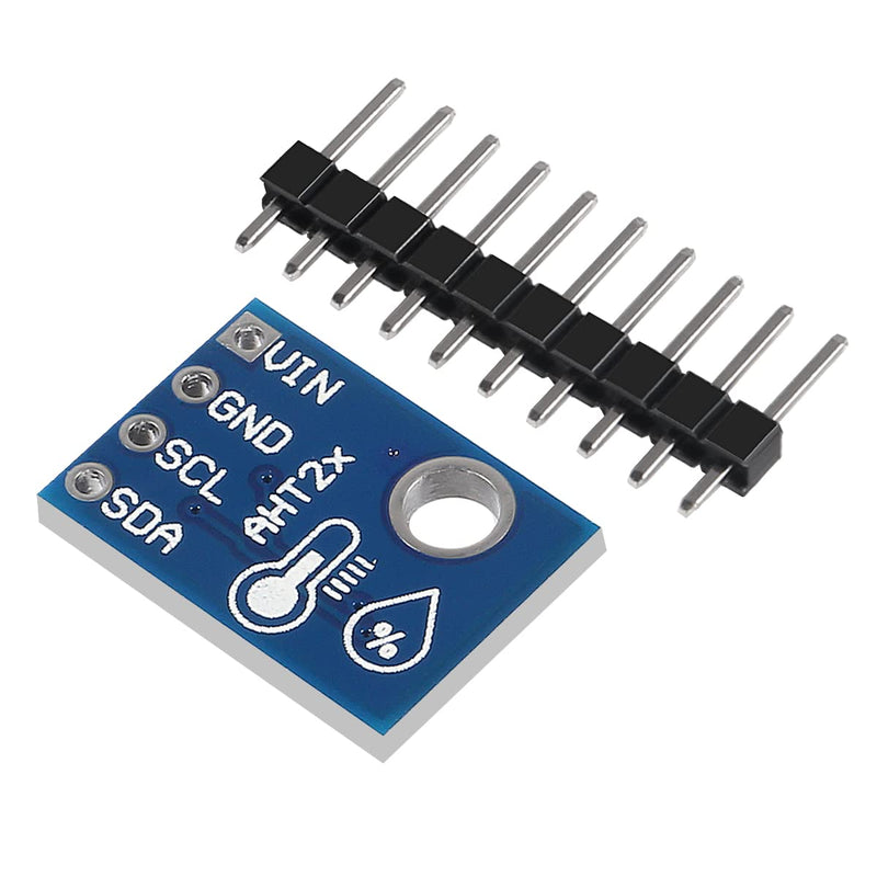 [Australia - AusPower] - 5Pcs AHT20 Digital Temperature and Humidity Sensor Measurement Module I2C Communication 2.0-5.5V High-Precision Prob 